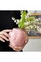 Strawberry Ceramic Vase (Pink, Handmade) - 3