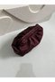 Block Model Hand and Women's Shoulder Bag Claret Red - 2