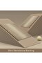 Large Chenille Non-Slip Water Absorbent Bathroom Rug (Light Taupe and Cream, 60 x 90 cm) - 7