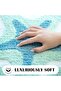 Blue Sea Summer Bathroom Rug, Non-Slip Washable Nautical Bath Mat (15.7x23.6 in) - 5