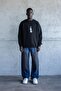 Men's Mascot Embroidered Fleece-Lined Sweatshirt Black - 5