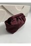 Block Model Hand and Women's Shoulder Bag Claret Red - 3