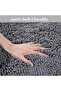 Bathroom Rug Non-Slip Washable Chenille Bath Mat, Dark Grey, 40x120 cm - 2