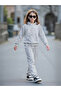 Printed Hoodie with Elastic Waist Joggers Set - 3