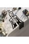 Halloween Skull-Shaped Bathroom Rug, 40x60cm, Faux Cashmere, Non-Slip - 4