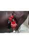 Chr002 Red Ribbon Baby Bag Charm