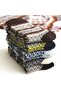 4 Pairs of Ethnic Patterned 100% Wool Winter Women's Knitted Socks, Home Socks (Patterns Are Mixed) - 2
