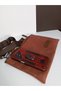 Women's Daily Waxed Texture Canvas Waterproof Shoulder Wrist Crossbody Sports Bag - 4