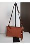 Women's Daily Waxed Texture Canvas Waterproof Shoulder Wrist Crossbody Sports Bag - 3