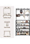 OneDcor Multifunctional Shoe & Coat Rack – 3-in-1 Hall Tree with 8 Hooks - 3