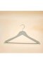 Wooden Look Natural Plastic Barli Hanger 10 Pieces (42cm)