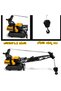 Quality Body with Movable Head 360 Degree Rotating Toy Tower Crane 28 cm Construction Machine Crane - 2