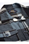 Men Teal Plaid Shirt with Flap Pocket - 5