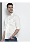 Men White Cotton Slim Fit Shirt - 4