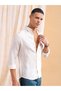 The Indian Garage Co Slim Fit Khaki Striped Shirt - 3