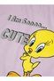 Kids Purple Cotton Tweety Graphic T-Shirt - 3