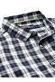 Men Black Checkered Short Sleeve Shirt - 2