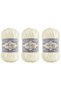 Velluto Velvet Hand Knitting Yarn 100 Gr 3 Pcs Color 62 Cream