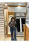 Gray Plaid Oversized Lumberjack Shirt - 4