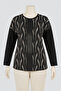 Luxury Plus Size Viscose Long Sleeve Combed Cotton Blouse (New Season)