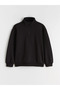 Lcw Kids Black Mock Neck Boys' Thick Sweatshirt - 2