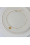 Flower Motif Zircon Stone Necklace - 3
