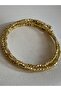 Gold Color 3 Row Dorika Flexible Bracelet - 3