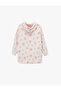 Hooded Long Sleeve Plush Dressing Gown with Pockets Oversized - 4
