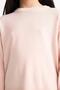 Girl's Oversized Wide Fit Crew Neck Knitwear Sweater (25 Au) - 5