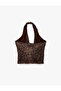 Degaje Halter Neck Sequin Beaded Crop Blouse - 4