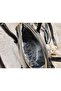 Shiny Leather Women's Bag with Hand & Shoulder Strap and Teddy Bear - 2
