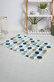 Bathroom Mat and Single Panel Shower Curtain 1X180X200 Set Bathroom Rug 5706 - 2