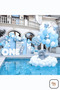 Blue Balloon Background and Venue Decoration Decoration Balloon - 2