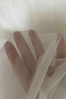 1-3 Folded Thin Linen Textured Tulle Curtain, Wrinkle-Free Hemmed Tulle Curtain with Lead - 8