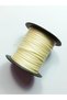 1 mm 100 Meters Oyster Cream Color Waxed Cord Horsehair Leather Sewing Necklace Jewelry Design Bracelet Cord - 5