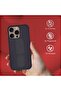 iPhone 16 Pro Case with Finger Grip and Magnetic Kickstand (Dark Purple) - 5