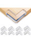 Home/Office L-shaped Corner Guard - Protective Adhesive for Table and Coffee Table Edges - 4
