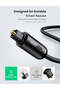 Optical Digital Audio Fiber Cable Toslink SPDIF 1.5 m - Black - 2