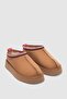 Velina Fur Inside Flat Sole Women's Slippers - Taba Suede - 2