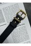 Hard Oval Rectangular Pattern Women's Gold Buckle Belt Coat Belt Dress Belt Trouser Belt - 3