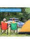 Portable Folding Beach Chair Multi-Purpose Camping Chair for Adult, Lightweight Patio Lawn Qu - 7
