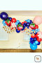 Navy Blue Balloon Background and Venue Decoration Decoration Balloon - 4