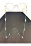 Blue beaded eyeglass cord/chain - 4