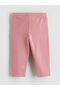 Lcw Baby Ecru Crew Neck Striped Baby Girl T-Shirt and Leggings - 8
