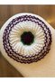 Purple Flower Hand-Woven Dowry Washcloth - Bath Washcloth - Dowry Knitting Washcloth