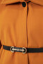 Women's Belted Cashmere Poncho 1320 - Mustard - 5