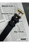 Lyric Square Patterned Women's Gold Buckle Belt Jacket Belt Dress Belt Trouser Belt - 4
