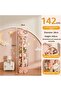 Tall Plush Toy Storage Organizer 142cm Vertical Stuffed Animal Holder (Pink) - 2