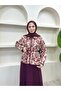 سترة قصيرة بنمط عرقي مع أربطة