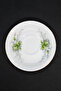 Green Rose Bone China Porcelain Double Coffee Cup and Saucer 2 Pieces 120 ml - 4